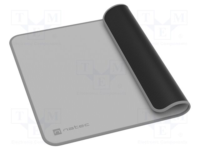 Mouse pad; grey; Features: water resistant; 300x250x2.5mm