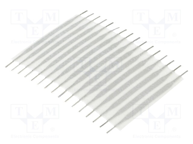 Connector: jumper cable; Cable ph: 2.54mm; L: 25.4mm; straight