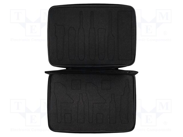 Carrying case; 400x290x80mm; black