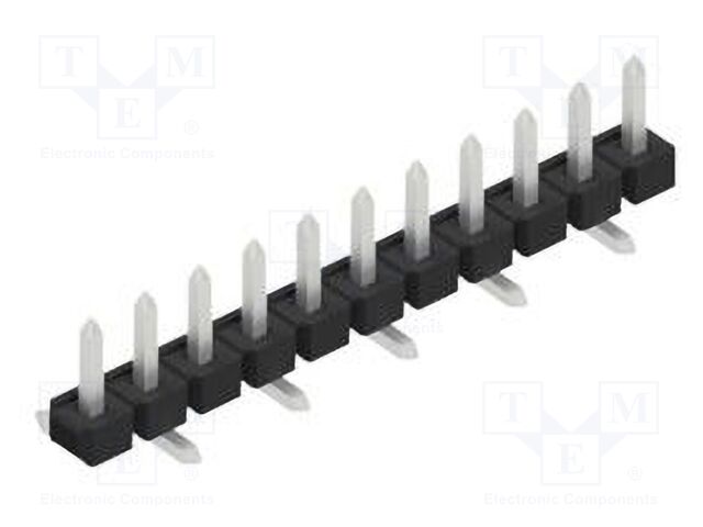 Connector: pin strips; pin header; male; PIN: 11; 2.54mm; SMT; 1x11