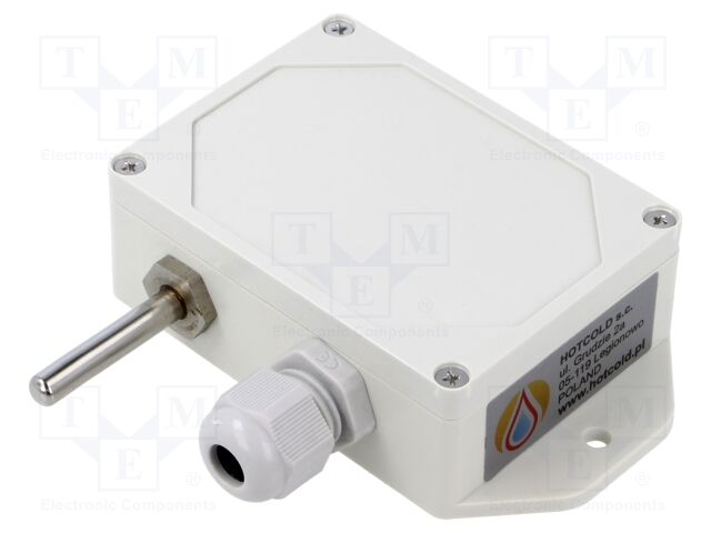 Converter: temperature; for wall mounting; Enclos.mat: ABS