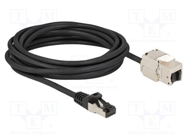 Extender Ethernet; S/FTP; Cat: 6a; RJ45 socket,RJ45 plug; 5m; PVC