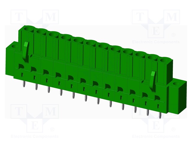 Connector: pluggable terminal block; socket; female; straight