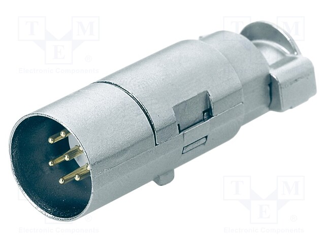 Connector: HDC; female; Han Modular Coax; PIN: 1; shielded; UL94V-0