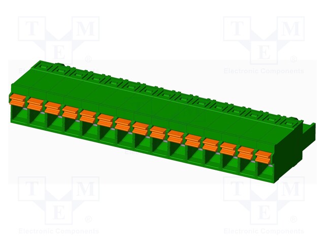 Connector: pluggable terminal block; plug; female; straight; 12A