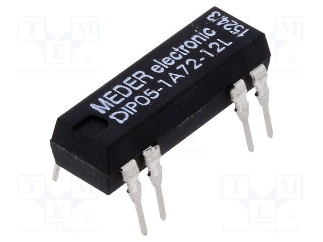 Relay: reed; SPST-NO; Ucoil: 5VDC; 1A; max.200VDC; max.200VAC; 50mW
