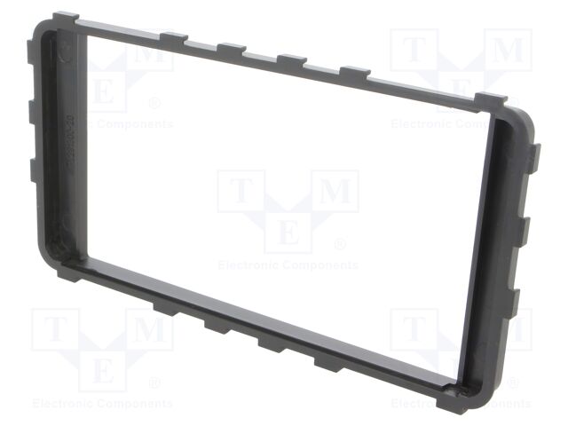 Radio mounting frame; Toyota; 2 DIN; black