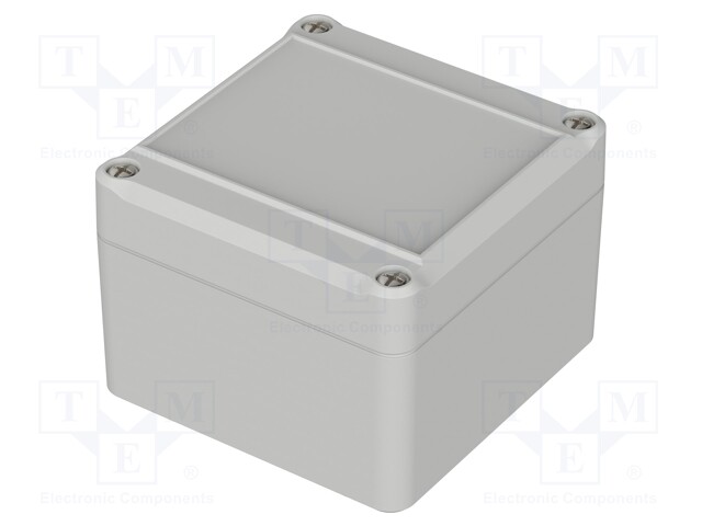 Enclosure: multipurpose; X: 80mm; Y: 82mm; Z: 57mm; EUROMAS II; grey