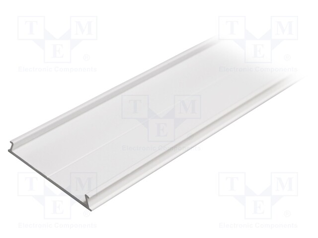 Cover; white; 2m; aluminium; V: C10; Application: for profiles