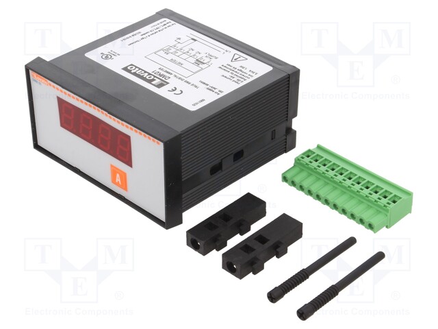 Panel; LED; I AC: 0,05÷5,75A; I AC accuracy: ±(0,5% + 1 digit)
