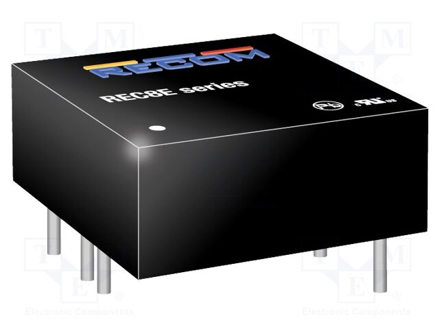 Converter: DC/DC; 8W; Uin: 20÷60V; Uout: 12VDC; Uout2: -12VDC; 1"x1"