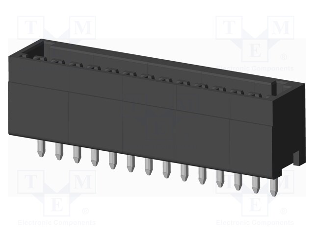 Connector: pluggable terminal block; socket; male; on PCBs