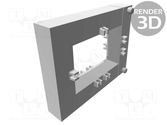 Current transformer; Series: DM; I AC: 1500A; 17VA; 142x50x184mm