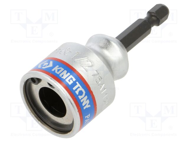 Wrench; for threaded rods,socket spanner; 1/4" (E6,3mm); 66mm