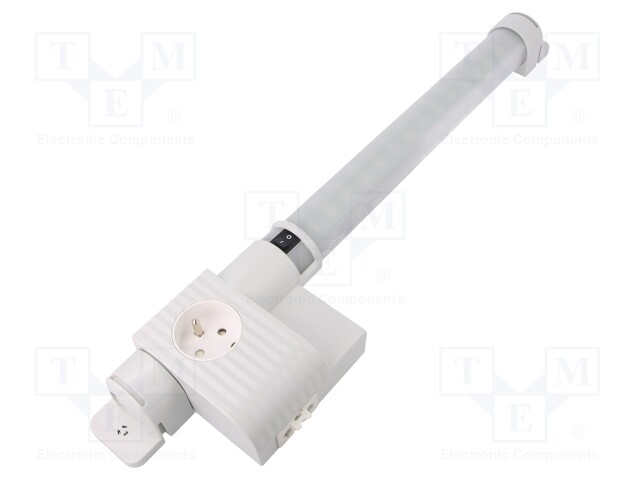 LED lamp; IP20; 220÷240VAC; 11W; 6500K; magnet; -30÷40°C; 121; 90%