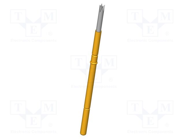 Test needle; Operational spring compression: 4mm; 5A; Ø: 1.3mm