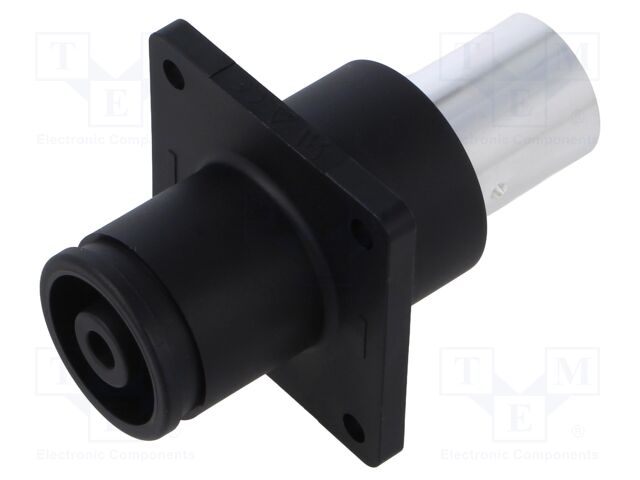 Connector: DC supply; socket; ES-350A; PIN: 1; crimped; 1.5kV; IP67