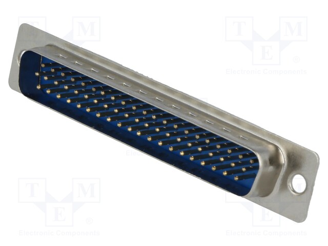 D-Sub HD; PIN: 62; plug; male; straight; soldering; for cable