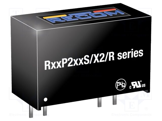 Converter: DC/DC; 2W; Uin: 21.6÷26.4V; Uout: 5VDC; Iout: 400mA; SIP7