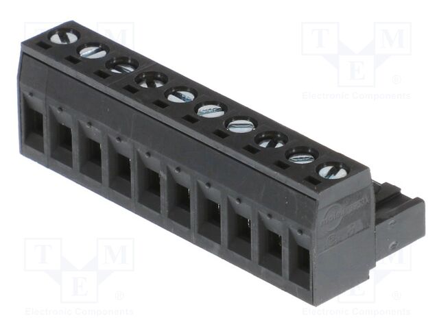 Pluggable terminal block
