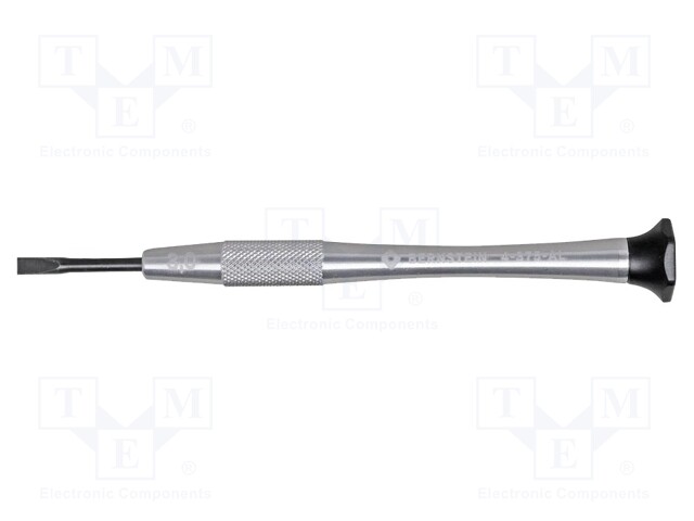 Screwdriver; slot; precision; 3,0x0,5mm; Blade length: 22mm