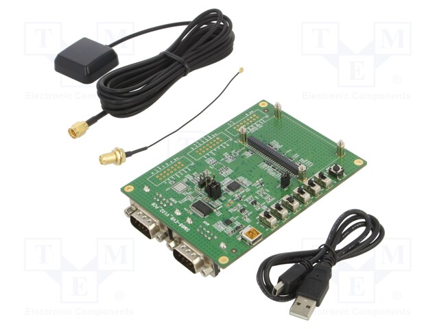 Dev.kit: evaluation; UART,USB 2.0; USB B mini,pin strips