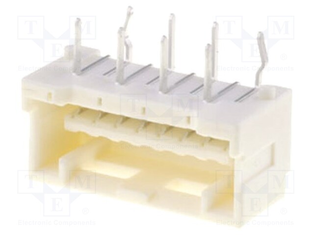 Socket; wire-board; male; CLIK-Mate; 1.5mm; PIN: 8; THT; PCB snap; 2A