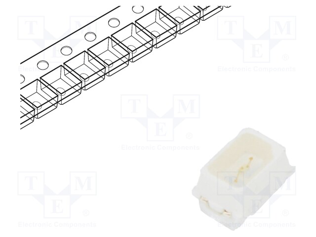 LED; SMD; Mini PLCC2,2014; green; 1000-2300mcd; 2x1.4x1.3mm; 120°