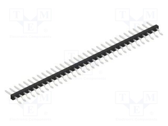 Connector: pin strips; pin header; male; PIN: 32; 2mm; SMT; 1x32
