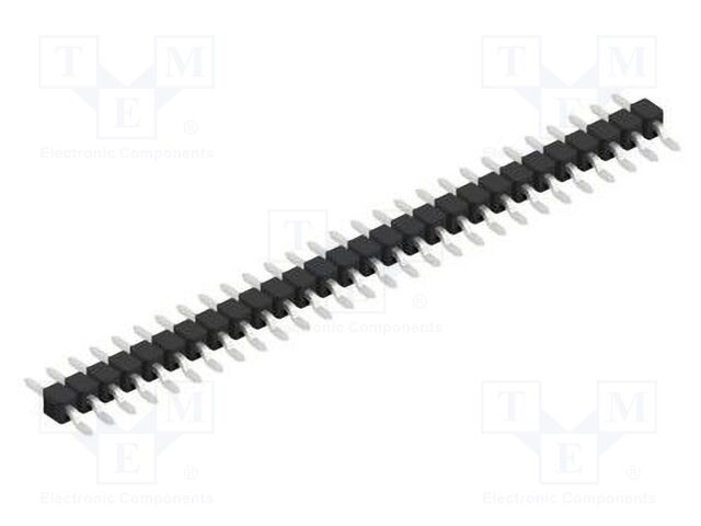 Connector: pin strips; pin header; male; PIN: 28; 2.54mm; SMT; 1x28