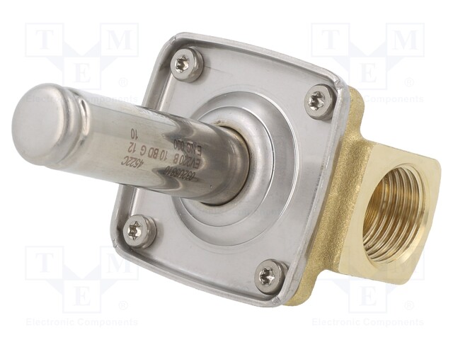 Electromagnetic valve; G 1/2"; brass; EPDM; EV220B; Valve: 2/2 NC