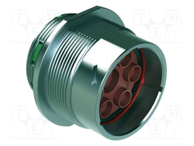 Connector: circular; plug; 630V; PIN: 7; IP67; straight; crimped
