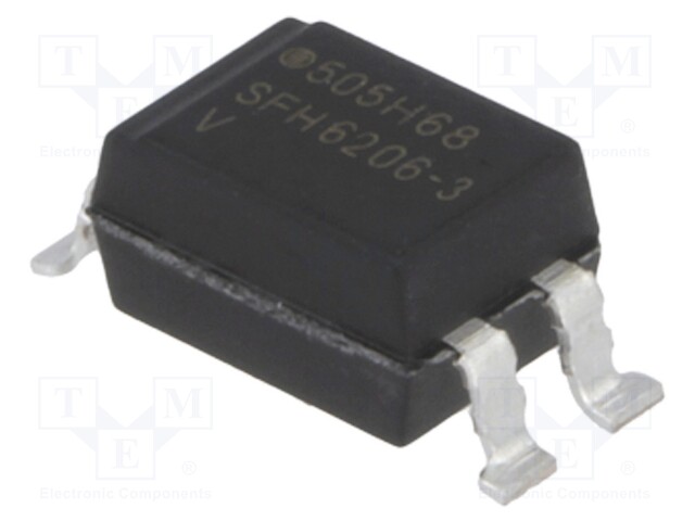 Optocoupler; SMD; Channels: 1; Out: transistor; Uinsul: 5.3kV