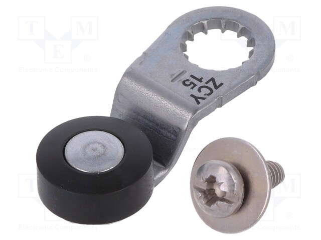 Driving head; lever R 34,4mm, plastic roller Ø16mm; -25÷70°C