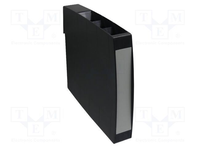 Enclosure: for DIN rail mounting; Y: 107mm; X: 17.5mm; Z: 120mm