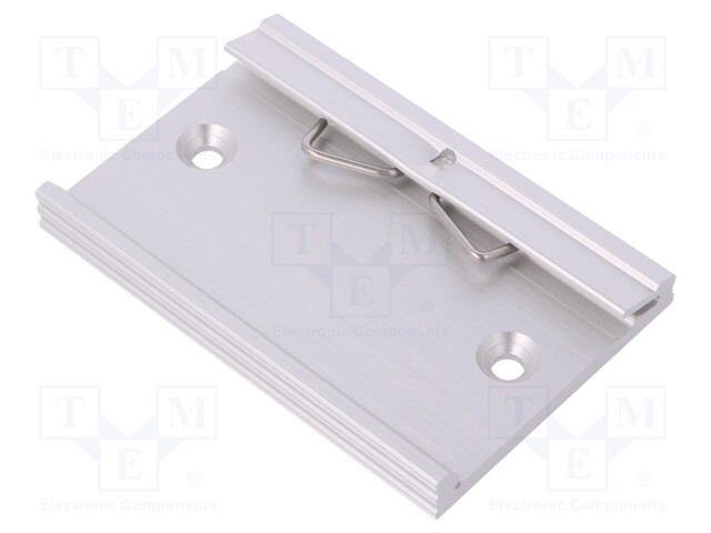 DIN rail mounting bracket; Mat: aluminium; 75mm; Rail: TS35