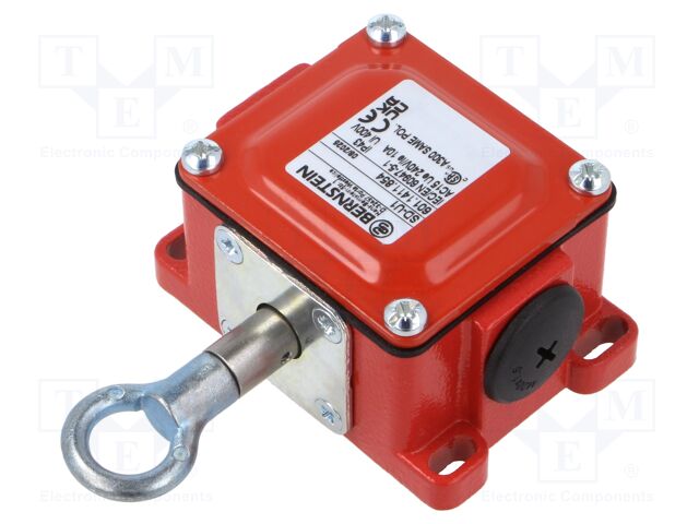 Safety switch: singlesided rope switch; NC + NO; SD; -30÷80°C