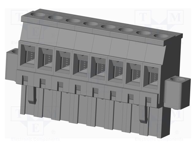 Connector: pluggable terminal block; plug; female; angled 90°