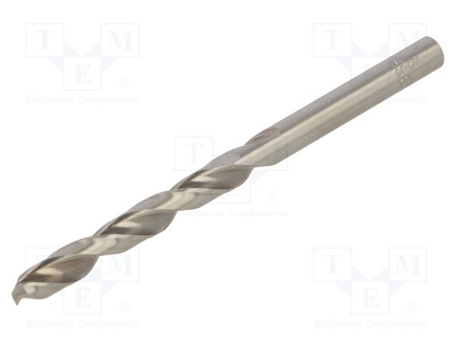 Drill bit; for metal; Ø: 6mm; high speed steel grounded HSS-G