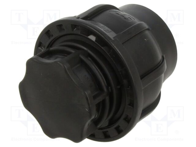 Splice terminal: clamping; 25mm; for PE pipes; Plast; 16bar