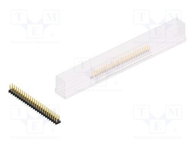 Connector: pin strips; pin header; male; PIN: 48; 2mm; SMT; 2x24