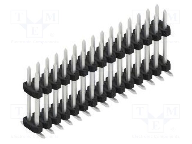 Connector: pin strips; pin header; male; PIN: 30; 2mm; SMT; 2x15
