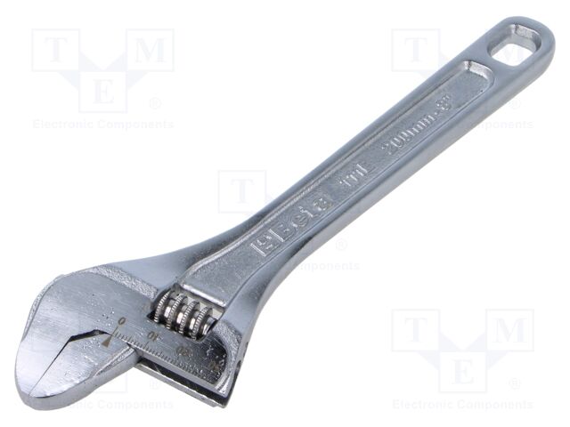 Wrench; adjustable; 200mm; Max jaw capacity: 29mm