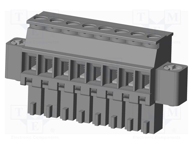 Connector: pluggable terminal block; plug; female; angled 90°