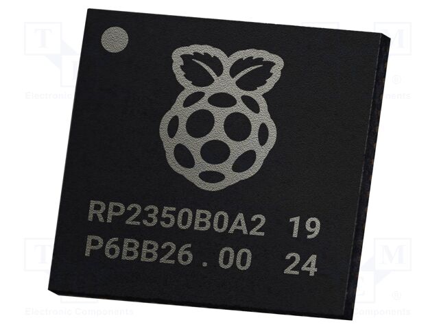 IC: RP2350 microcontroller; Frequency: 150MHz; Cortex M33,RISC-V