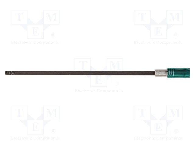 Holders for screwdriver bits; Socket: 1/4"; Overall len: 250mm