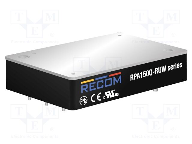 Converter: DC/DC; 150W; Uin: 14.4÷170V; Uout: 24VDC; Iout: 6.25A