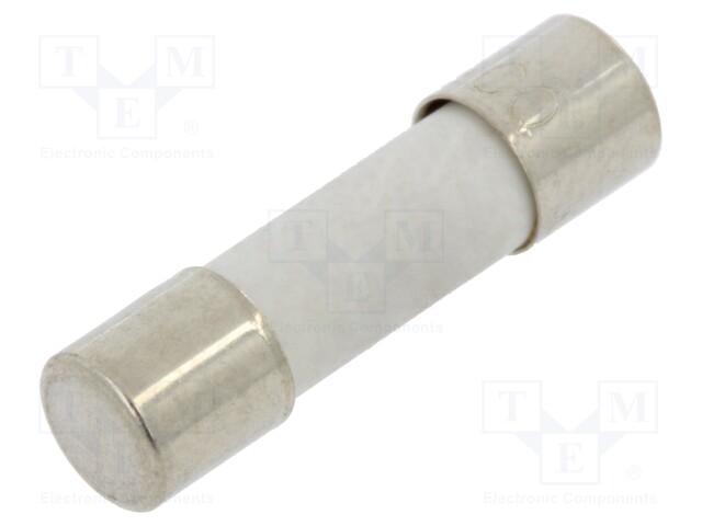 Fuse: fuse; time-lag; 4A; 250VAC; ceramic; 20x5.2mm; brass; bulk