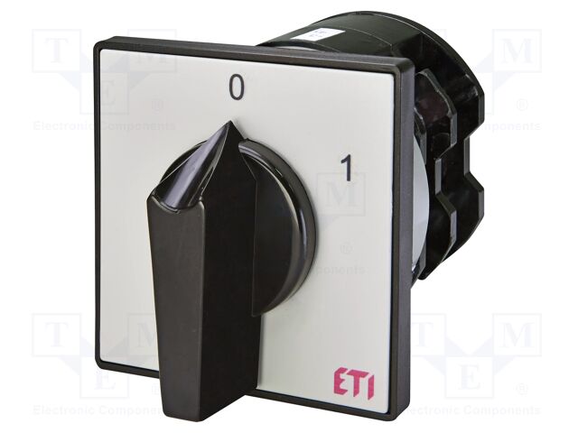 Switch: cam switch; Stabl.pos: 2; 100A; 0-1; for building in; Pos: 2