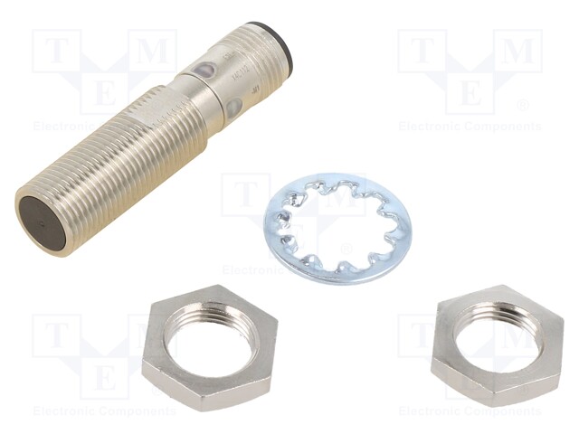 Sensor: inductive; Output conf: NPN / NO; 0÷4mm; 10÷30VDC; M12